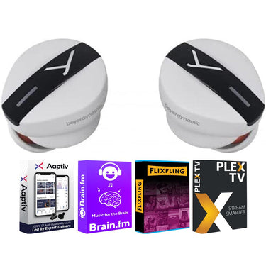 BeyerDynamic Free BYRD True Wireless In-Ear Headphones Grey with Audio Bundle