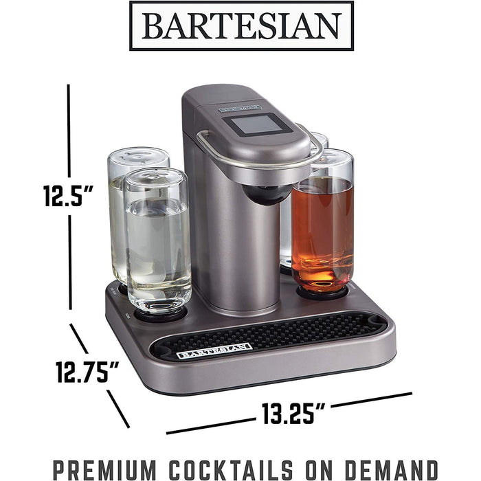 Bartesian Premium Home Bar Cocktail Machine - Certified Refurbished