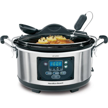 Hamilton Beach 33967 - Set 'n Forget 6-Quart Programmable Slow Cooker