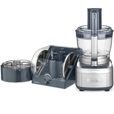 Cuisinart Elemental 13-Cup 550 Watt Food Processor with Spiralizer and Dicer, Silver