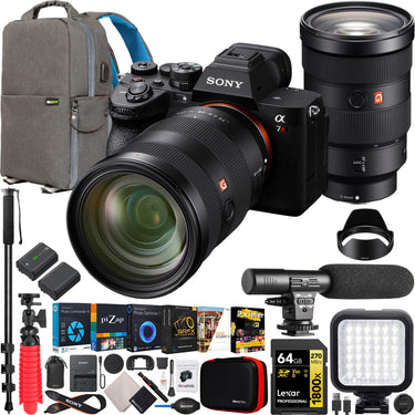 Sony a7R V Full Frame Mirrorless Camera + FE 24-70mm F2.8 GM Lens SEL2470GM Bundle