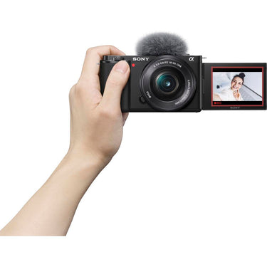 Sony Alpha ZV-E10 APS-C Interchangeable Lens Mirrorless Vlog Camera; Body - Open Box
