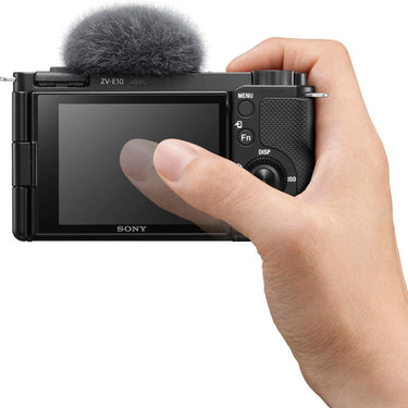Sony Alpha ZV-E10 APS-C Interchangeable Lens Mirrorless Vlog Camera; Body - Open Box
