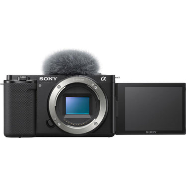 Sony Alpha ZV-E10 APS-C Interchangeable Lens Mirrorless Vlog Camera; Body - Open Box