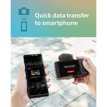 Sony ZV-1F Vlog Camera for Content Creators and Vloggers - Black ZV-1F/B - Open Box