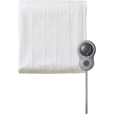 Sunbeam M0 Queen-Sized Electric Heated Mattress Pad, White