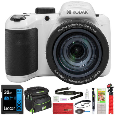 Kodak PIXPRO Astro Zoom 20MP Digital Camera 40X Optical Zoom w/ 32GB Memory Card Kit