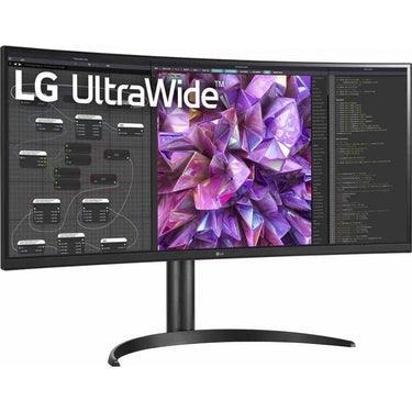 LG 34WQ75C-B 34" Curved UltraWide QHD IPS PC Monitor - Open Box