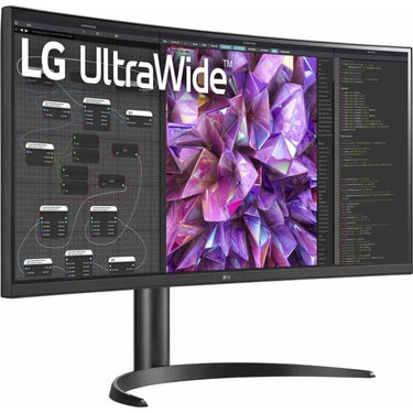 LG 34WQ75C-B 34" Curved UltraWide QHD IPS PC Monitor - Open Box