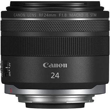 Canon RF 24mm F1.8 Macro is STM Lens for RF Mount Cameras with 7 Year Warranty