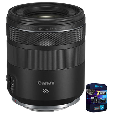 Canon RF 85mm f/2 Macro IS STM Lens for RF Mount Camera+7 Year Extended Warranty