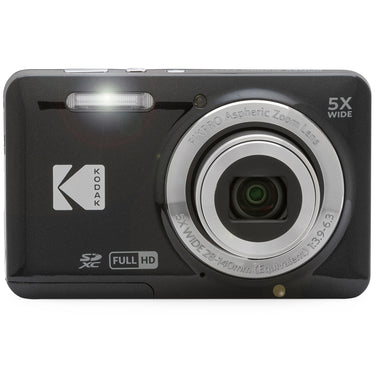 Kodak PIXPRO FZ55 Digital Camera Black with Lexar 64GB Memory Card