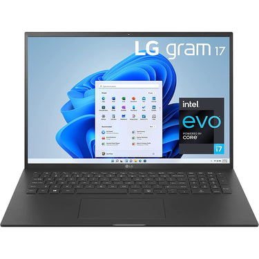 LG gram 17" Ultra-Slim Laptop, Intel i7-1195G7, 16GB/1TB SSD, Black
