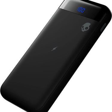 Skullcandy Stash Fuel 10000 mAh Portable Wireless Charging Power Bank - Black