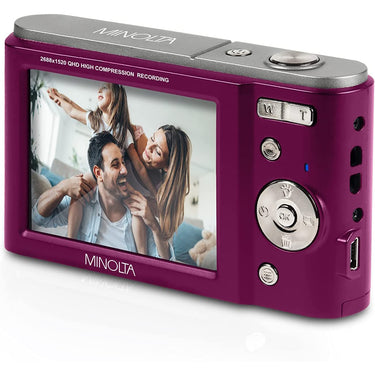 Minolta MND20 44 MP / 2.7K Ultra HD Digital Camera - Magenta
