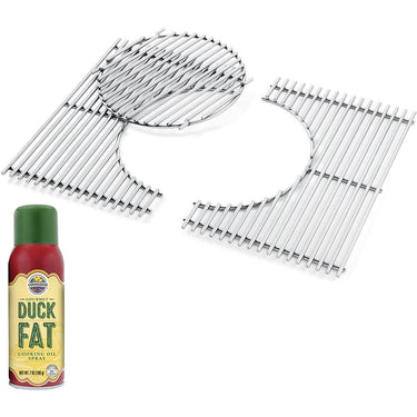 Weber Gourmet Barbeque System Spirit 300 Series Steel Grates + Spray Cooking Oil