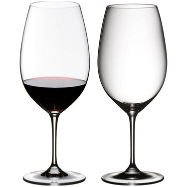 Riedel Vinum Syrah/Shiraz/Tempranillo Glasses 2 Pack with Steel Ice Cubes