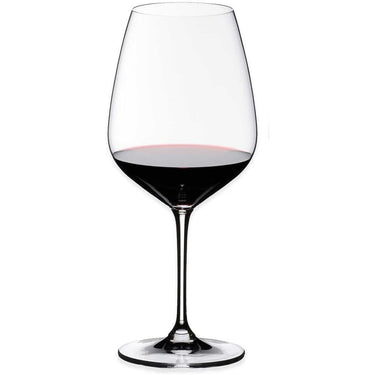 Riedel Heart to Heart Cabernet Sauvignon Glasses Set of 2 with Steel Ice Cubes