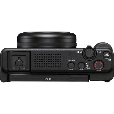 Sony ZV-1F Vlog Camera for Content Creators Vloggers +64GB Card +Camera Case +Battery