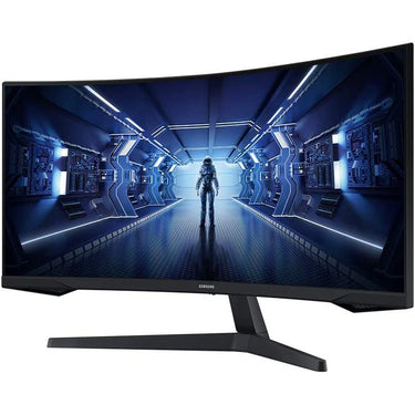 Samsung 34 inch Odyssey G55T WQHD 165Hz 1ms(MPRT) HDR Curved Gaming Monitor