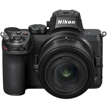 Nikon Z5 Full Frame Mirrorless Camera w/24-50mm f/4-6.3 Lens +3 Year Extended Warranty