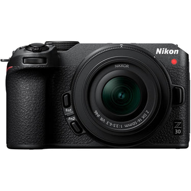 Nikon Z30 Mirrorless Camera w/16-50mm VR & 50-250mm VR Lens + 3 Year Extended Warranty