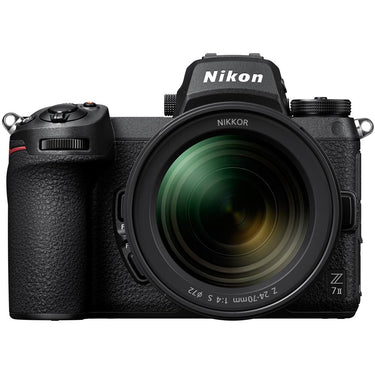 Nikon Z7II Mirrorless Camera + NIKKOR Z 24-70mm f/4 S Lens + 3 Year Extended Warranty