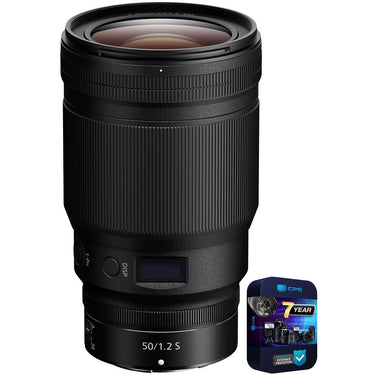 Nikon NIKKOR Z 50mm f/1.2 S Full Frame Prime Lens for Z-Mount + 7 Year Warranty