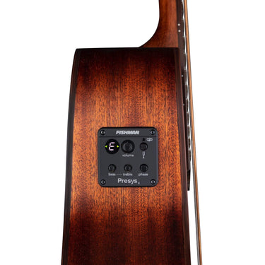 Dean St Augustine Folk Acoustic-Electric Guitar, Right Handed Burst Open Box