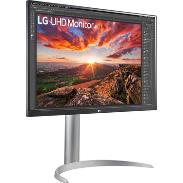 LG 27UP650-W 27" UHD (3840 x 2160) IPS Monitor with VESA DisplayHDR 400 - Open Box