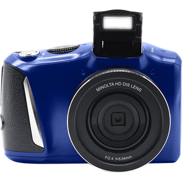 Minolta MND50-BL 48 MP 4K Ultra HD 16X Digital Zoom Digital Camera (Blue) - Open Box