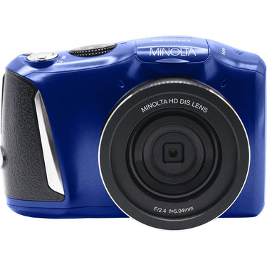 Minolta MND50-BL 48 MP 4K Ultra HD 16X Digital Zoom Digital Camera (Blue) - Open Box