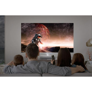 Optoma CinemaX D2 4K UHD Ultra-Short-Throw Smart Projector w/ Android TV White Open Box