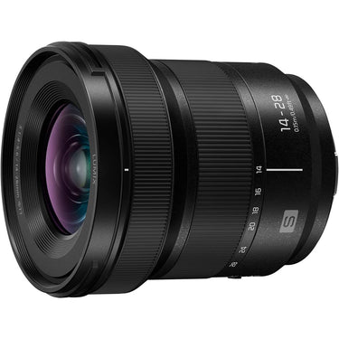Panasonic Lumix 14-28mm f/4-5.6 Ultra Wide-Angle Macro L-Mount Lens - S-R1428