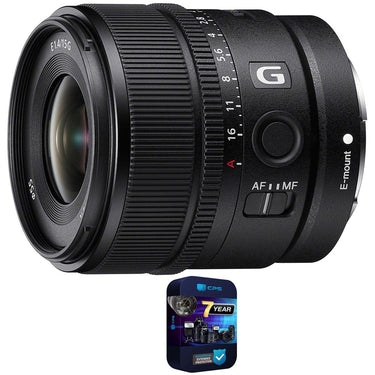 Sony E 15mm F1.4 G APS-C Large-Aperture Wide-Angle G Lens with 7 Year Warranty
