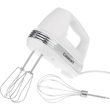 Cuisinart Power Advantage 7-Speed Hand Mixer, Stainless and White (HM-70)