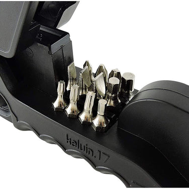 Kelvin Tools Kelvin 17 - The Everyday Multi-Tool with Flashlight (Black)
