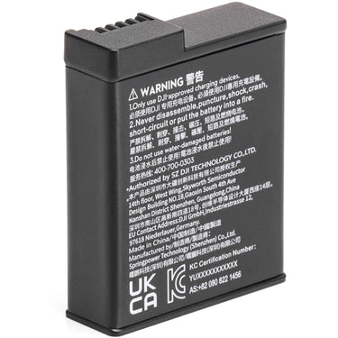 DJI Osmo Action 4 Extreme Battery (CP.OS.00000229.01) Compatible with Action 3