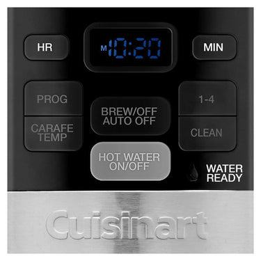 Cuisinart Coffee Plus 12-Cup Coffeemaker & Hot Water System, Black