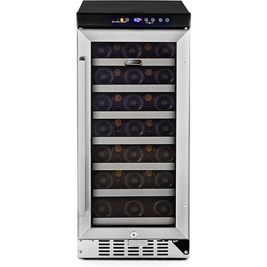 Whynter 33 Bottle Built-In Wine Refrigerator, BWR-33SD