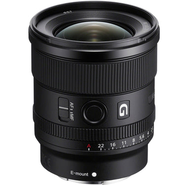 Sony FE 20mm F1.8 G Full Frame Large Aperture Ultra Wide Angle G Lens (Open Box)