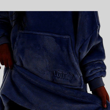 The Comfy Lite Quarter-Zip Wearable Juniors Blanket Navy H230584130000