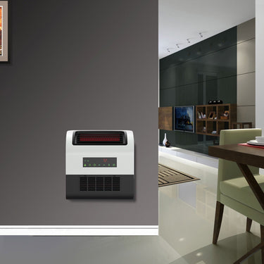 LifeSmart Slimline Infrared Wall-Mountable Heater with UV Light