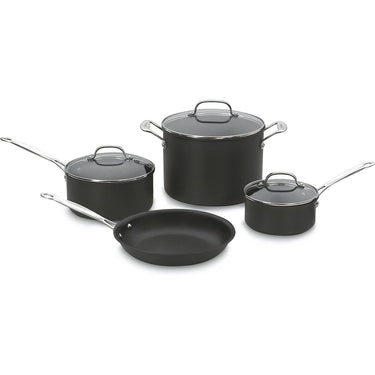 Cuisinart Chef's Classic Nonstick Hard Anodized 7 Piece Set