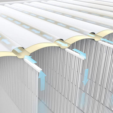 Intex PremAire I Fiber-Tech Dura Beam Air Mattress with Built-in Pump, Full