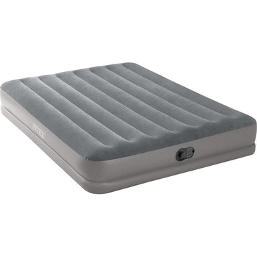 Intex 12" Queen Dura-Beam Standard Prestige Air Mattress with Built-In USB Pump