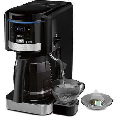 Cuisinart Coffee Plus 12-Cup Coffeemaker & Hot Water System Black+3Year Warranty