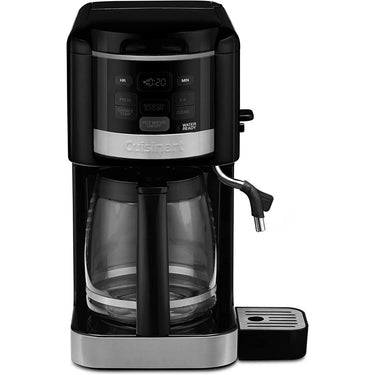 Cuisinart Coffee Plus 12-Cup Coffeemaker & Hot Water System Black+3Year Warranty