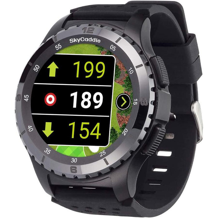 SkyCaddie LX5C Golf GPS Watch with Ceramic Bezel - Black