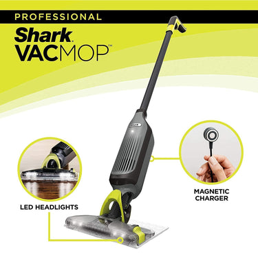 Shark VM200 VACMOP Pro Cordless Hard Floor Vacuum Mop, Charcoal Gray - Refurbished